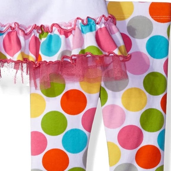 Bonnie Baby Girl Legging Set Summer Outfit Clothes Lot NWT 6-9 Mo NWT - Picture 5 of 12